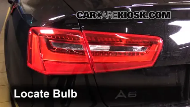 2013 Audi A6 Quattro Premium 3.0L V6 Supercharged Éclairage Feu antibrouillard (remplacer l'ampoule)